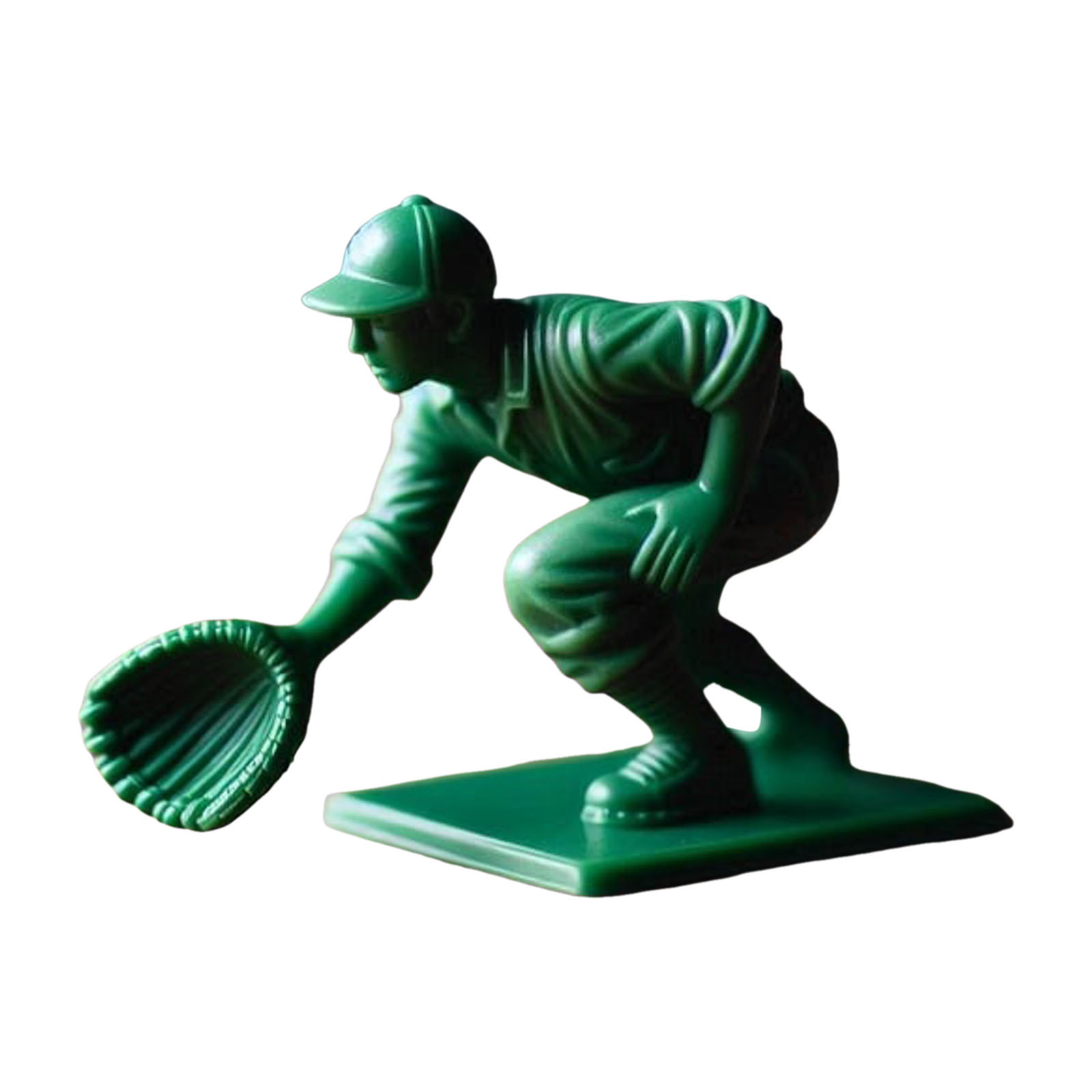 thumbnail image 2 of Set de Juguete Soldado de Béisbol Verde - Mini Estatua, Material Duradero, para Escritorio del Hogar/Decoración de Fiestas/Juego de Niños, 2 of 2